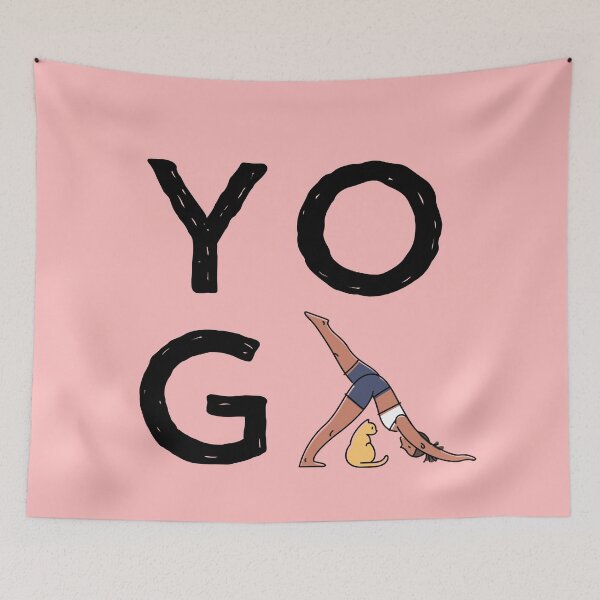 Item preview, Yoga flow with cat 3 designed and sold by Trio's Stuff.