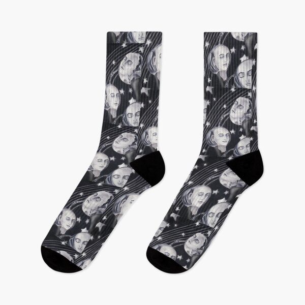 Item preview, Science fiction heads black and white coal painting designed and sold by PranKishori.