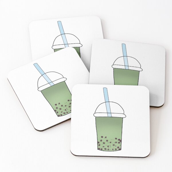 Item preview, Matcha Boba tea/ bubble tea drink designed and sold by L-art.