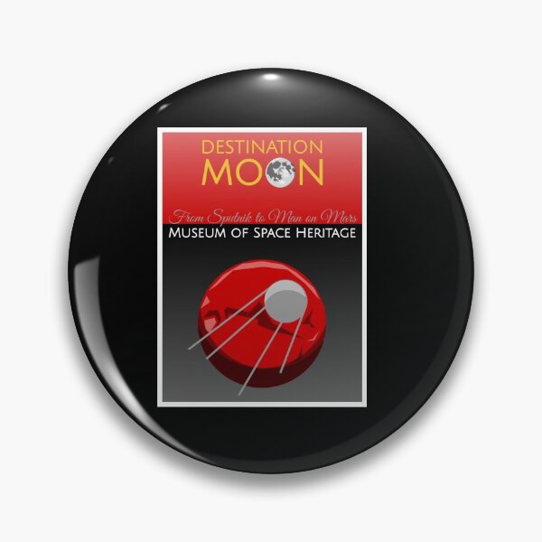 Item preview, Destination Moon Retro | Space Heritage Museum designed and sold by 8eye.
