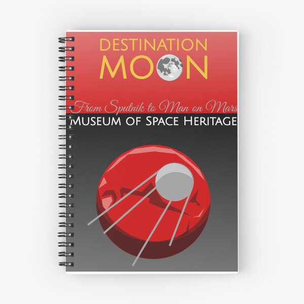 Item preview, Destination Moon Retro | Space Heritage Museum designed and sold by 8eye.