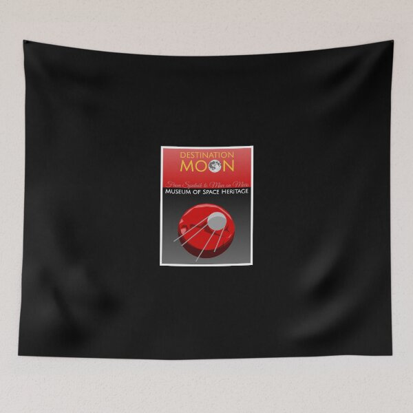 Item preview, Destination Moon Retro | Space Heritage Museum designed and sold by 8eye.