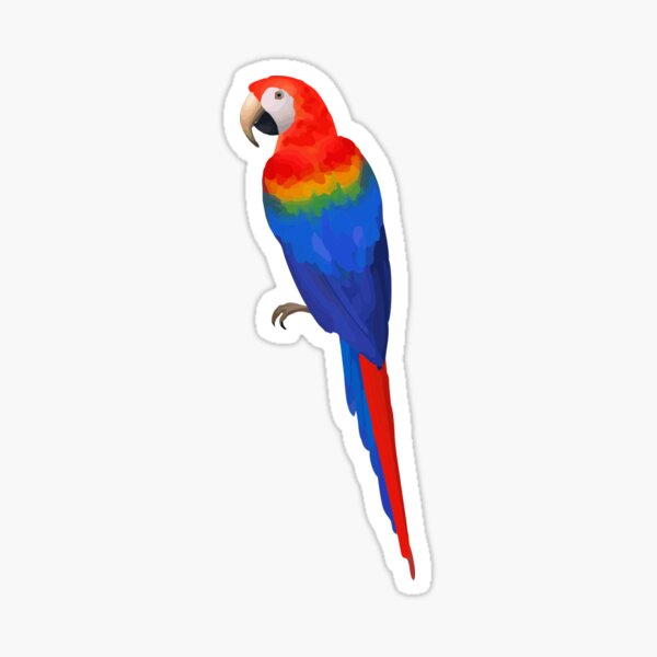 Parrot Sticker Sticker