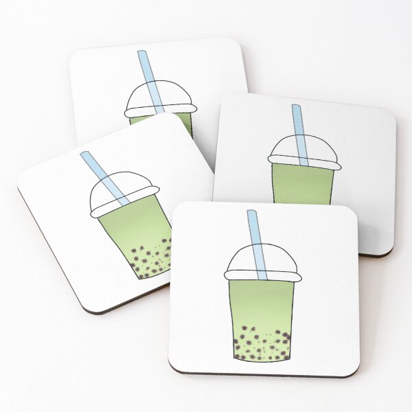 Item preview, Matcha Boba tea/ bubble tea drink designed and sold by L-art.