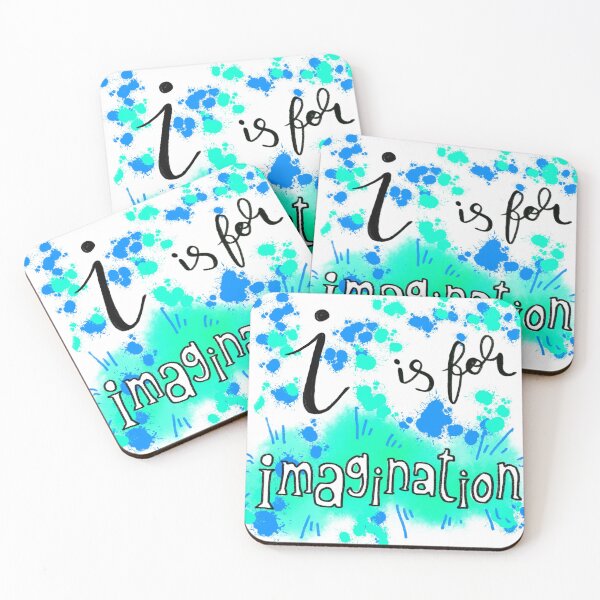 Item preview, I is for Imagination: alphabet design series designed and sold by Hannah's Doodles.
