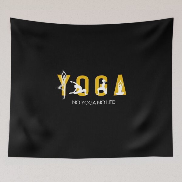 Item preview, no yoga no life  designed and sold by waleedmurad.