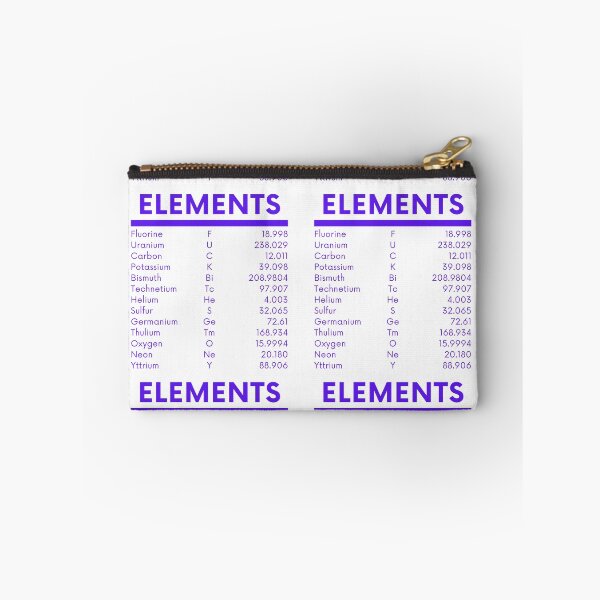 Item preview, Elements - Fluorine Uranium Carbon Potassium Bismuth Technetium Helium Sulfur Germanium Thulium Oxygen Neon Yttrium designed and sold by sam1special.