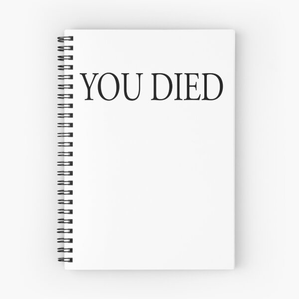 Item preview, You Died | Black designed and sold by gleko1234.