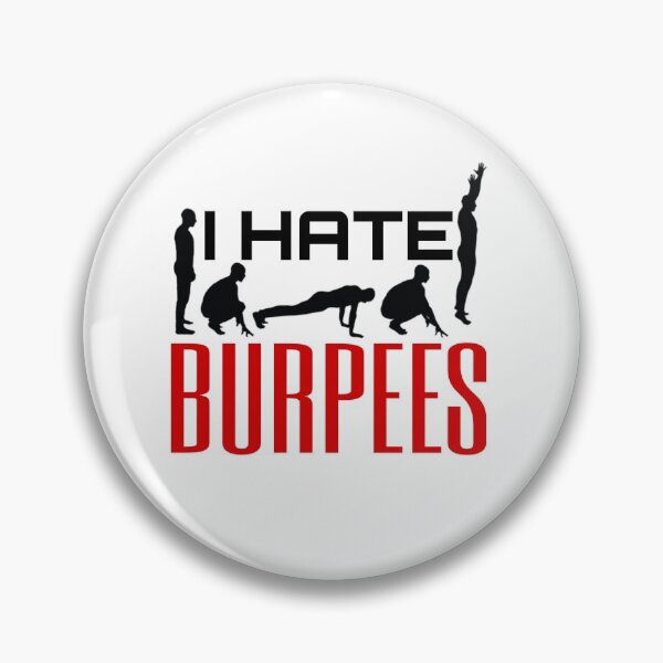 Item preview, I Hate Burpees designed and sold by AthleticWolves.