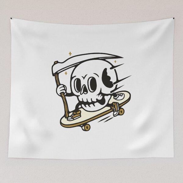 Item preview, SKULL SKATE DESIGN designed and sold by Picspot.