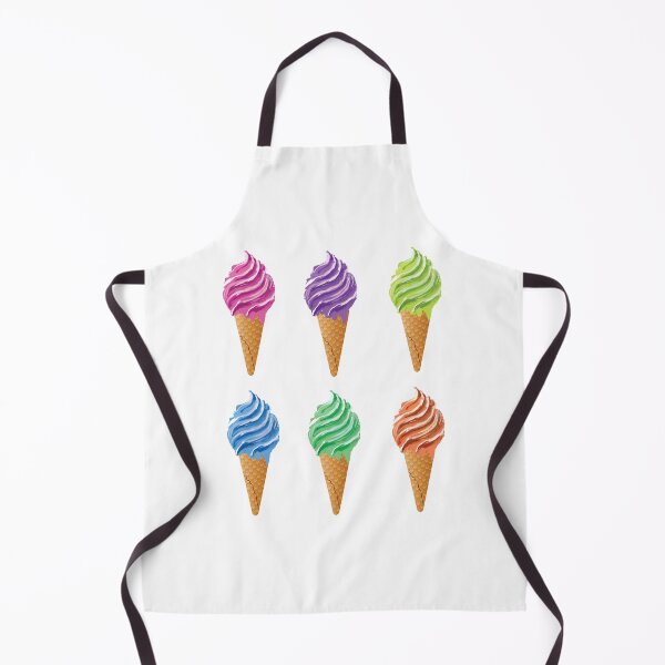 Item preview, Cone Ice Cream Dessert Illustration Collection designed and sold by vineeth.
