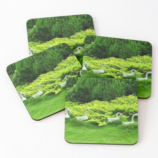 Item preview, Geese in a Sea of Green - Hunter Valley Gardens designed and sold by Marilyn Harris.