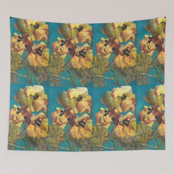 Item preview, FUSHION YELLOW FLOWER EXOTIC designed and sold by felicityprazak.
