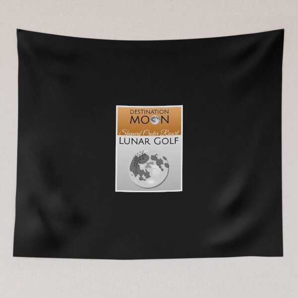 Item preview, Destination Moon Retro | Shepard Lunar Golf designed and sold by 8eye.