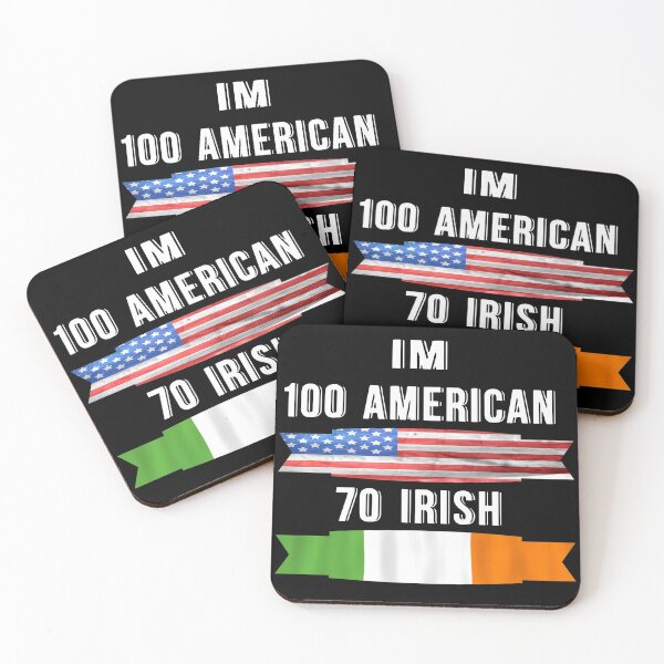 Item preview, im 100 american 70 irish designed and sold by Andrea Lina.