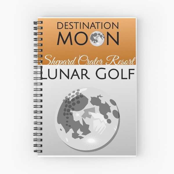 Item preview, Destination Moon Retro | Shepard Lunar Golf designed and sold by 8eye.