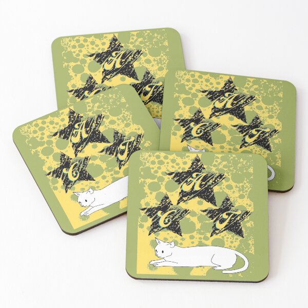 Item preview, funny cats and stars designed and sold by esm75.