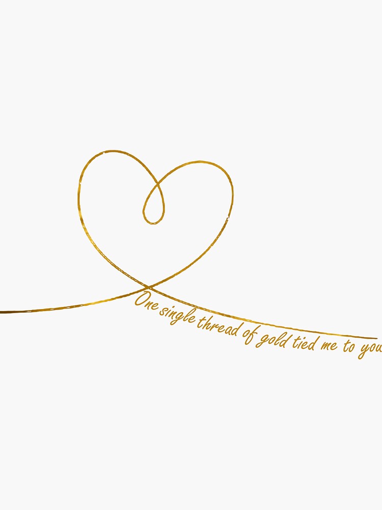 invisible string gold hearts - taylor swift