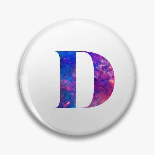 Item preview, Letter D galaxy in white background designed and sold by paulrommer.