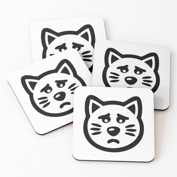 Item preview, Sad Cat Face designed and sold by cartattz.