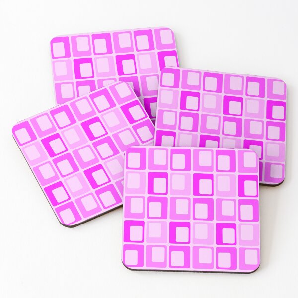 Item preview, Pink Retro Rectangles designed and sold by weirdAffect.