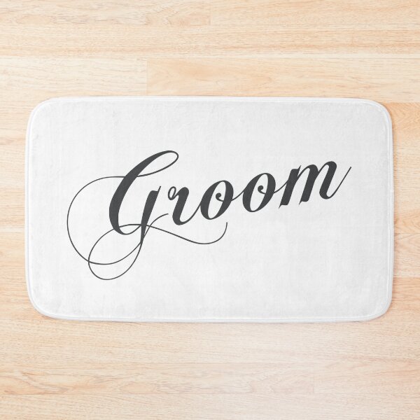 Item preview, Simple and Elegant Groom Typography designed and sold by Hommie9977.