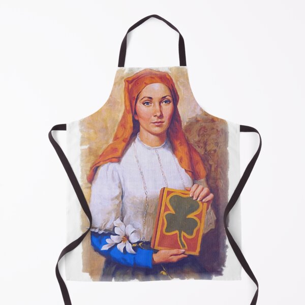 Item preview, Saint Dymphna Painting designed and sold by Beltschazar.