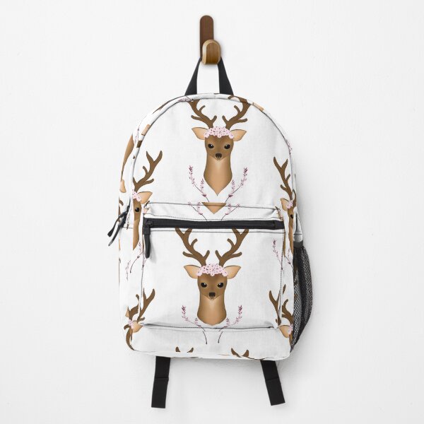 Item preview, Deer with Flowers designed and sold by em-to-m.