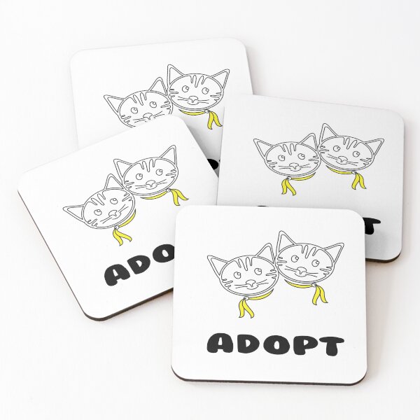 Item preview, Adopt cats designed and sold by Mode Tees.