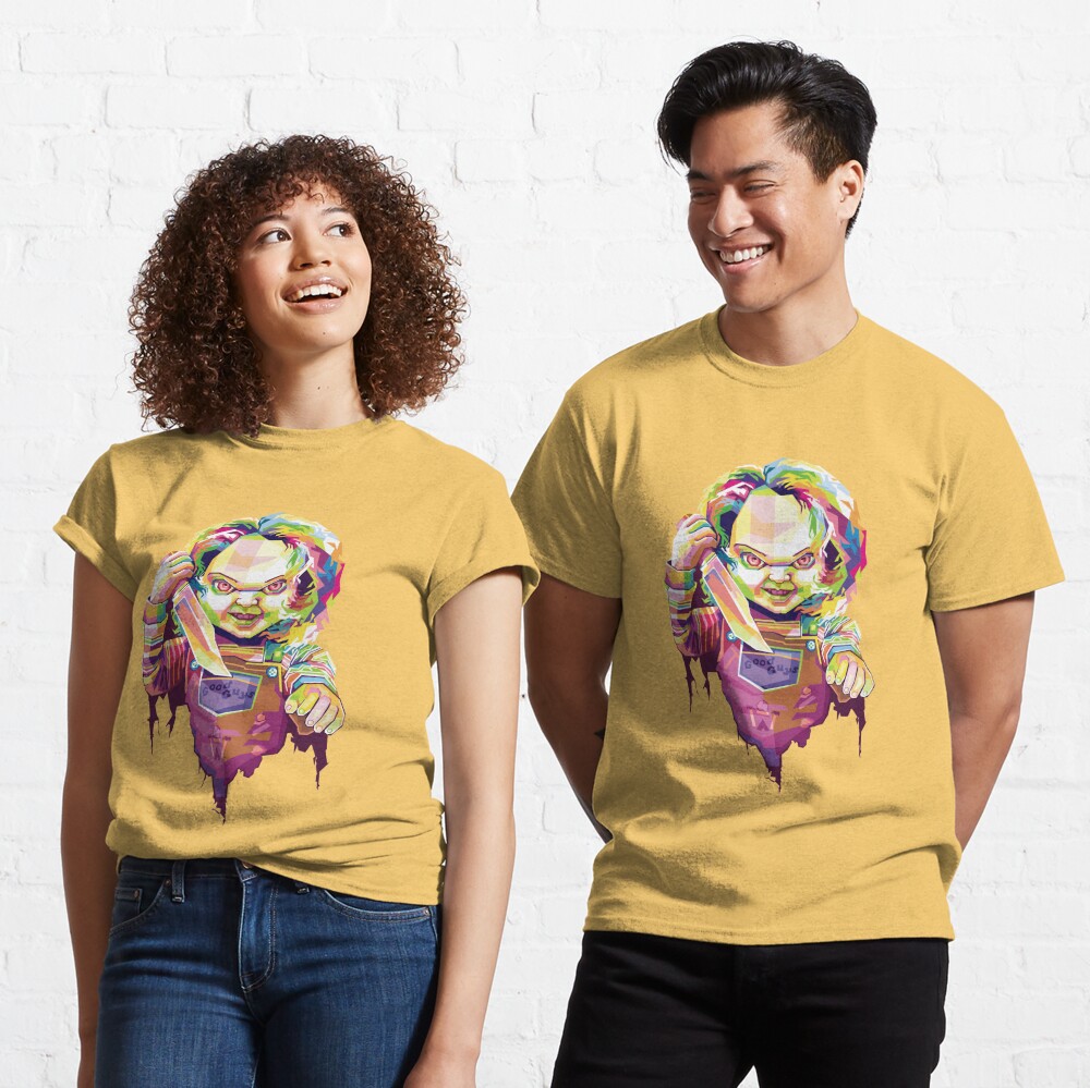 Discover Chucky in Vector Art Style Classic T-Shirt