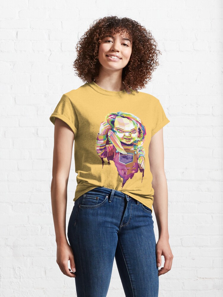 Discover Chucky in Vector Art Style Classic T-Shirt