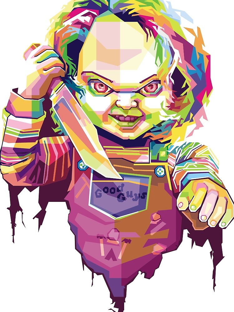 cartoon of chucky