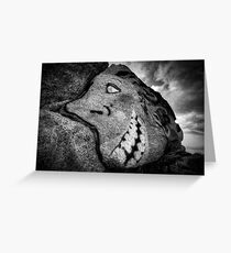 Granite Grin Greeting Card