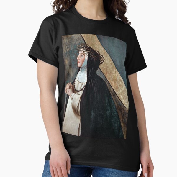 Vista previa del artículo con la obra «Santa Catalina de Siena», diseñado y vendido por Beltschazar.