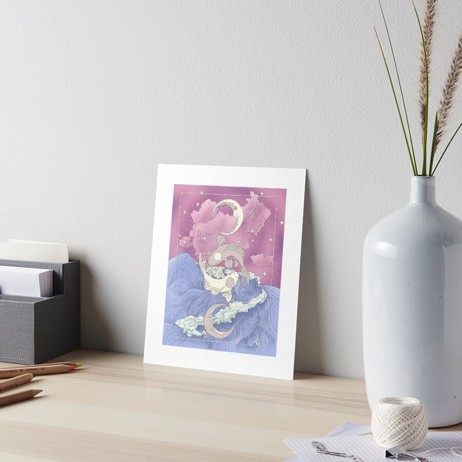 Item preview, Art Board Print designed and sold by iypuff123.