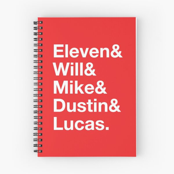 Item preview, Stranger Things - Eleven, Will, Mike, Dustin & Lucas designed and sold by redprime.