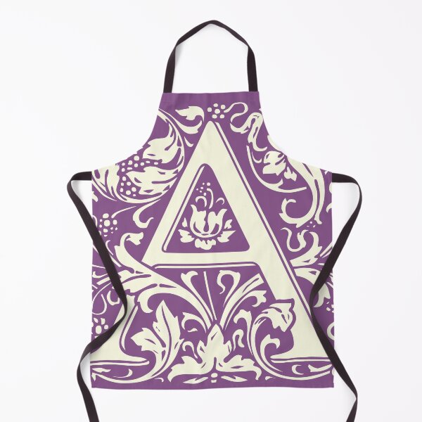 Item preview, A - Capital letter - William Morris' design designed and sold by MINDTHECHERRY.