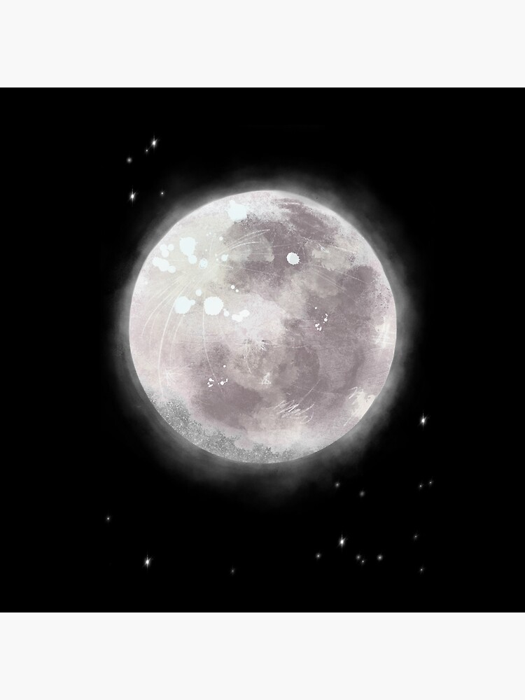 The Moon by drayamonster