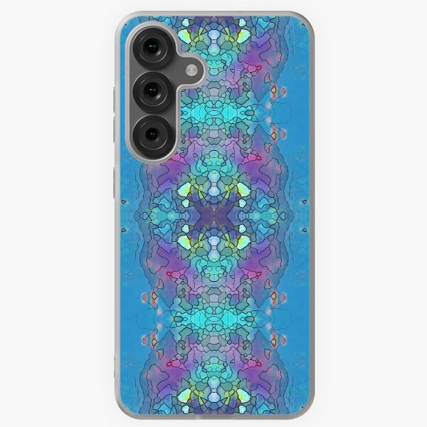 Blue and Violet Ocean Impression Samsung Galaxy Soft Case