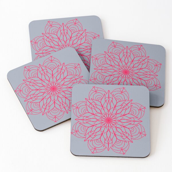 Item preview, Floral pink mandala designed and sold by Chino20.