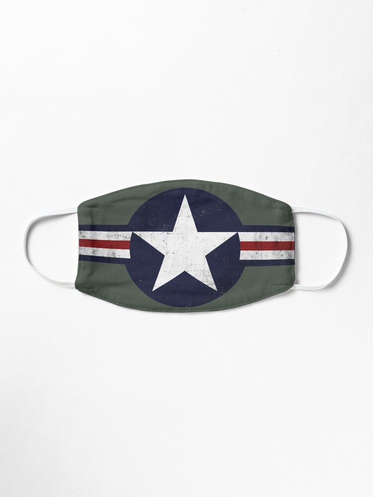 Alternate view of Roundel of the USAF distressed Mask