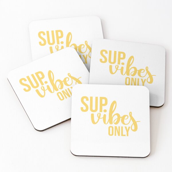 Item preview, Sup Vibes Only Stand up paddle Lover SUP Paddleboard Gift designed and sold by GikaDesigns.