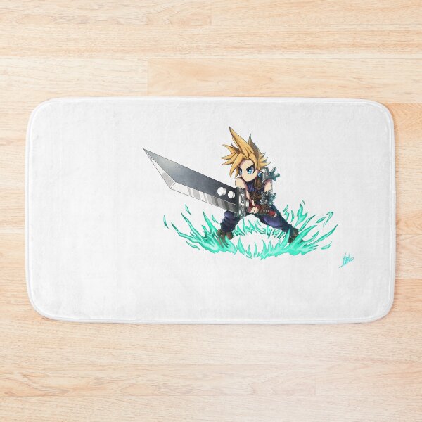 Item preview, Cloud FF7 Chibi  designed and sold by Hyrchurn.