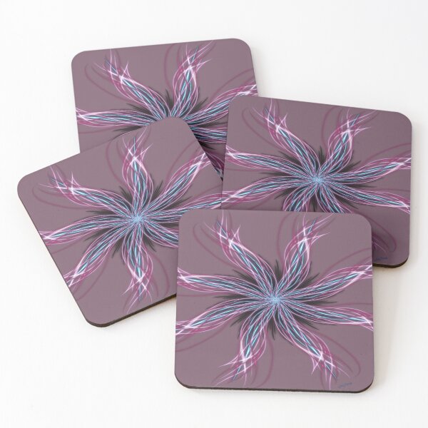 Item preview, Pink ribbons swirling all around at nightfall  designed and sold by busyBeanz.