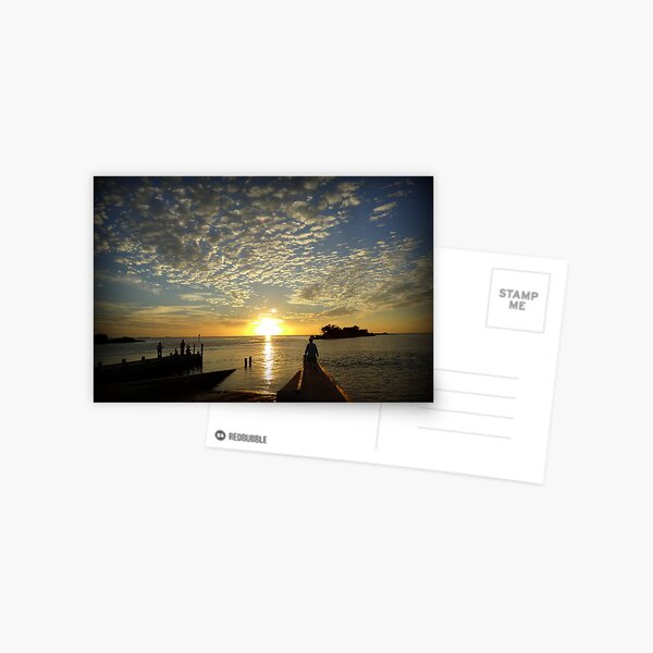 Sunset on the Gulf of Mexico Postcard
