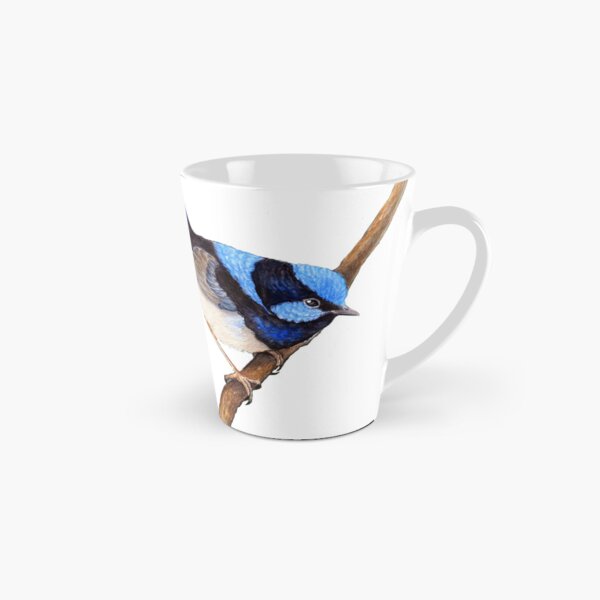 Item preview, Superb Blue Fairy-Wren by Nadya Neklioudova designed and sold by Nadya Neklioudova.