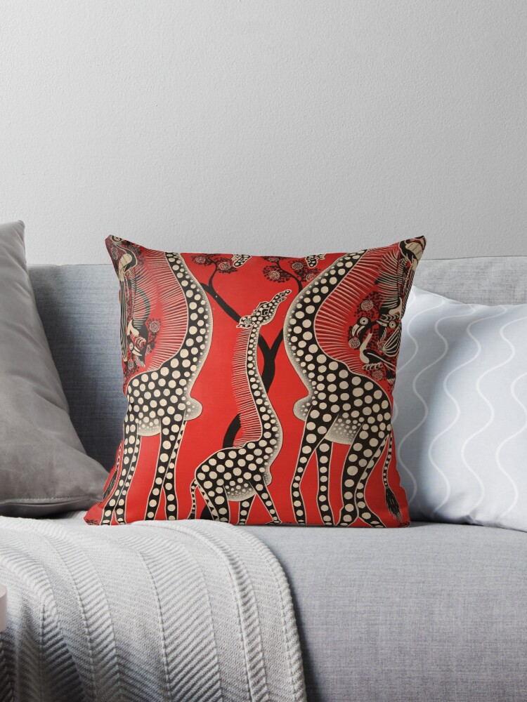 African Giant Throw Pillow