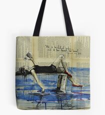 She is Too Fond of Books Tote Bag