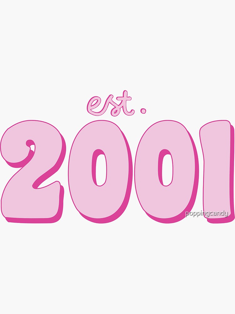 Thumbnail 3 of 3, Sticker, est. 2001 designed and sold by poppingcandy.