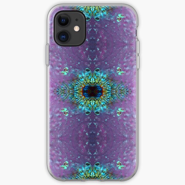 Silicon-Based Life Form - E5 Purple iPhone Soft Case
